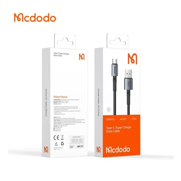 کابل تبدیل USB به TYPE-C مک دودو مدل CA-3590 - تصویر 2